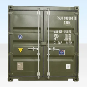 10Ft X 8Ft Shipping Container (One Trip) – Green