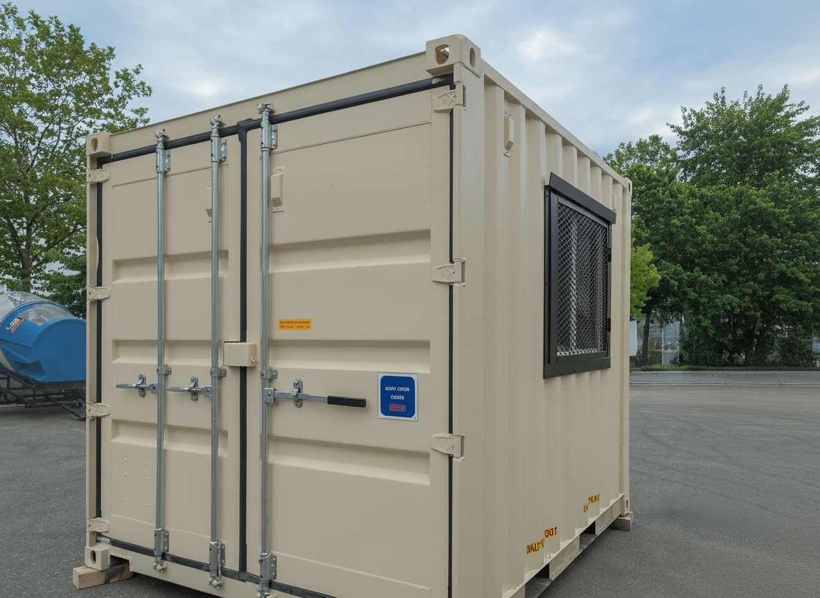 10ft Office CUBE – Wood Finished | Mobile Workspace - Image 2