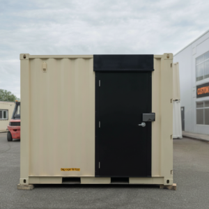 10ft Office CUBE – Wood Finished | Mobile Workspace