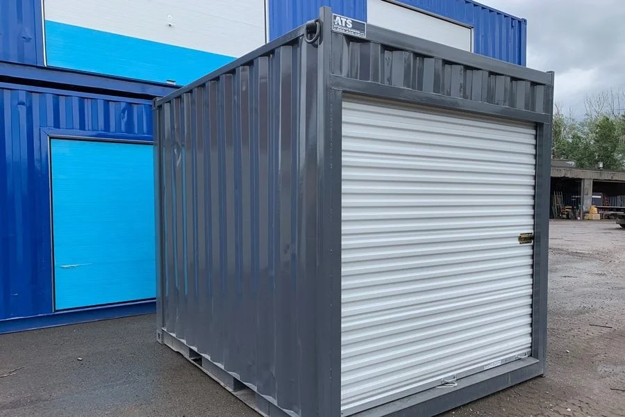 10ft Shipping Container With Roll-Up Door - Image 2