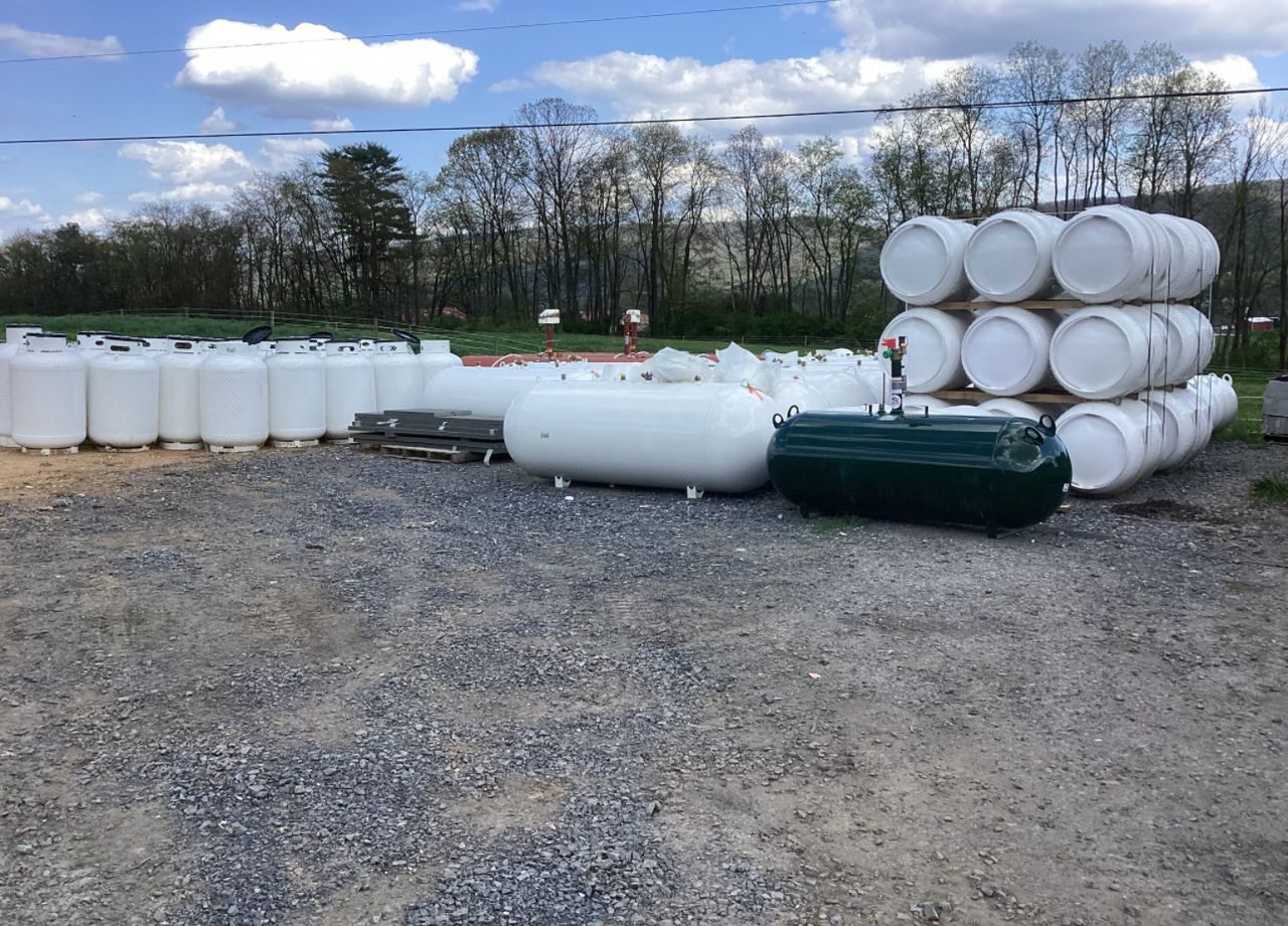 1500 Gallon Ground Propane Tank