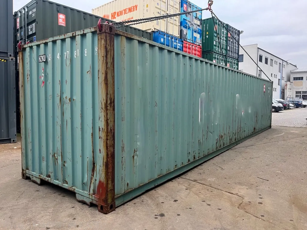 40Ft Hc Used Shipping Containers High Cube Wind And Watertight, AS Is - Image 3
