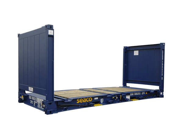20Ft X 8Ft Used Flat Rack Shipping Containers - Image 4