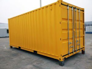 30ft x 8ft Full Side Access Shipping Container (One Trip) – Yellow - Image 5