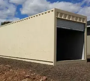 30ft Storage Container with Roll-Up Door