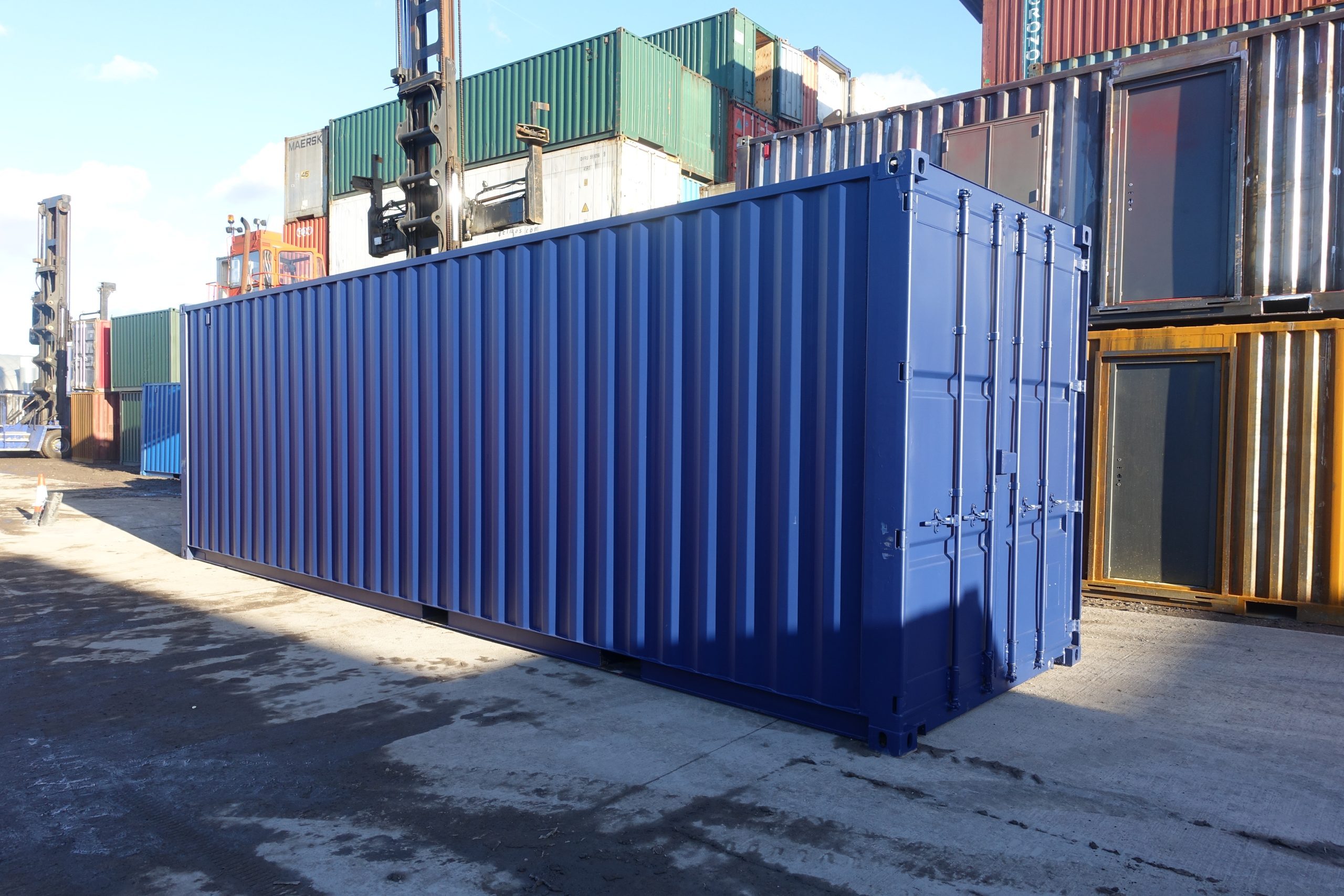 New 30ft High Cube Cutdown Shipping Container