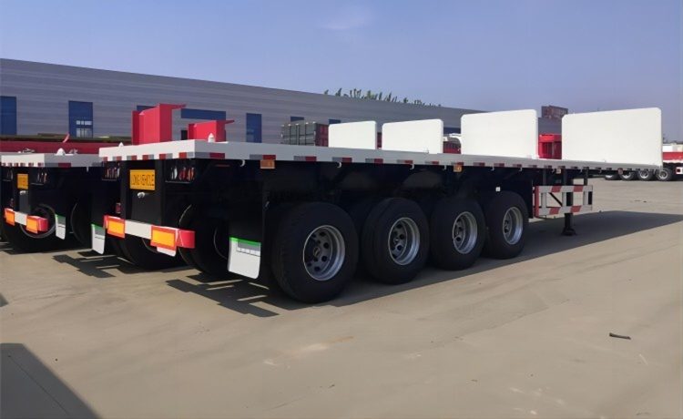 4 Axle Semi Flatbed Trailer - Image 5