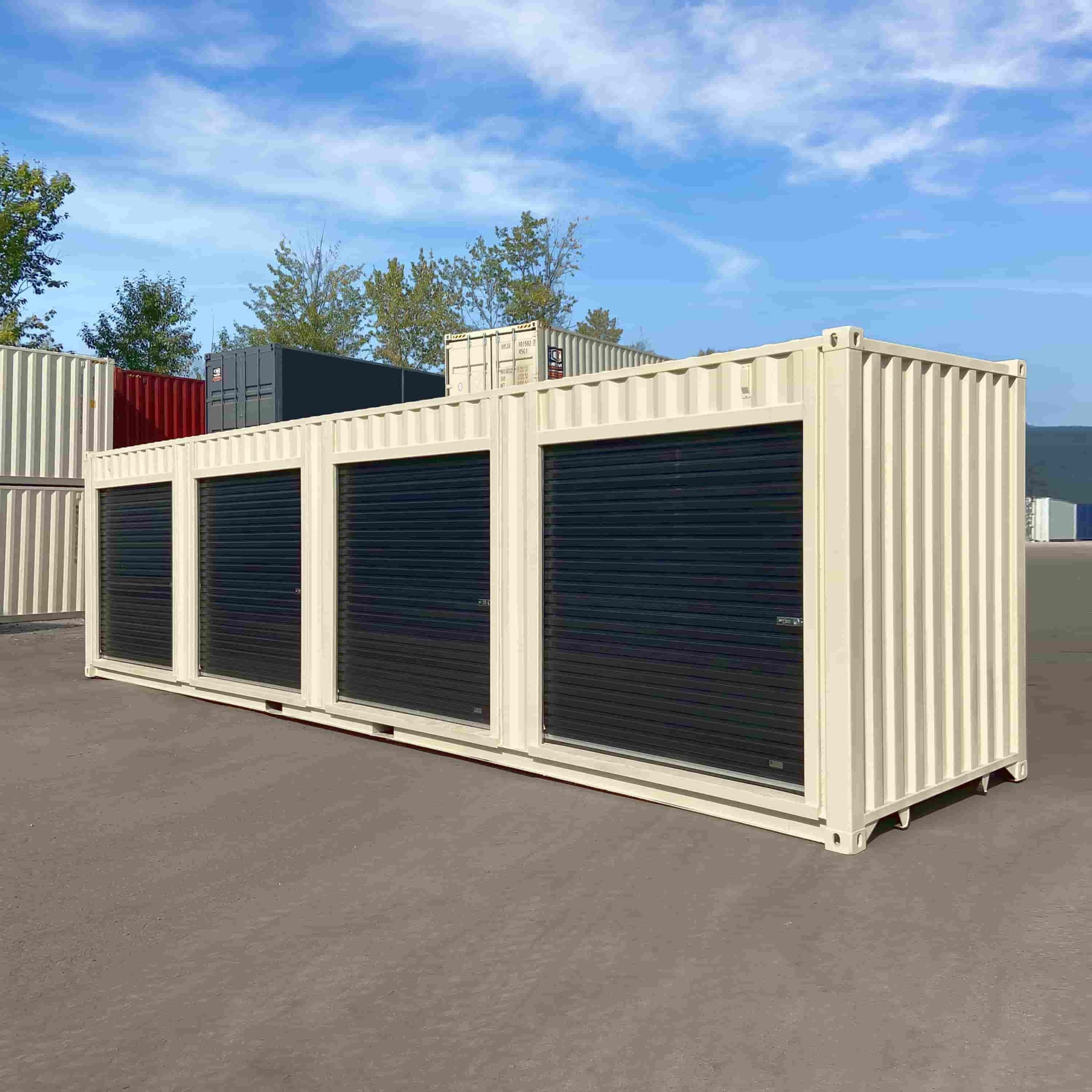 40ft High Cube Container with 4 Roll-Up Side Doors - Image 7