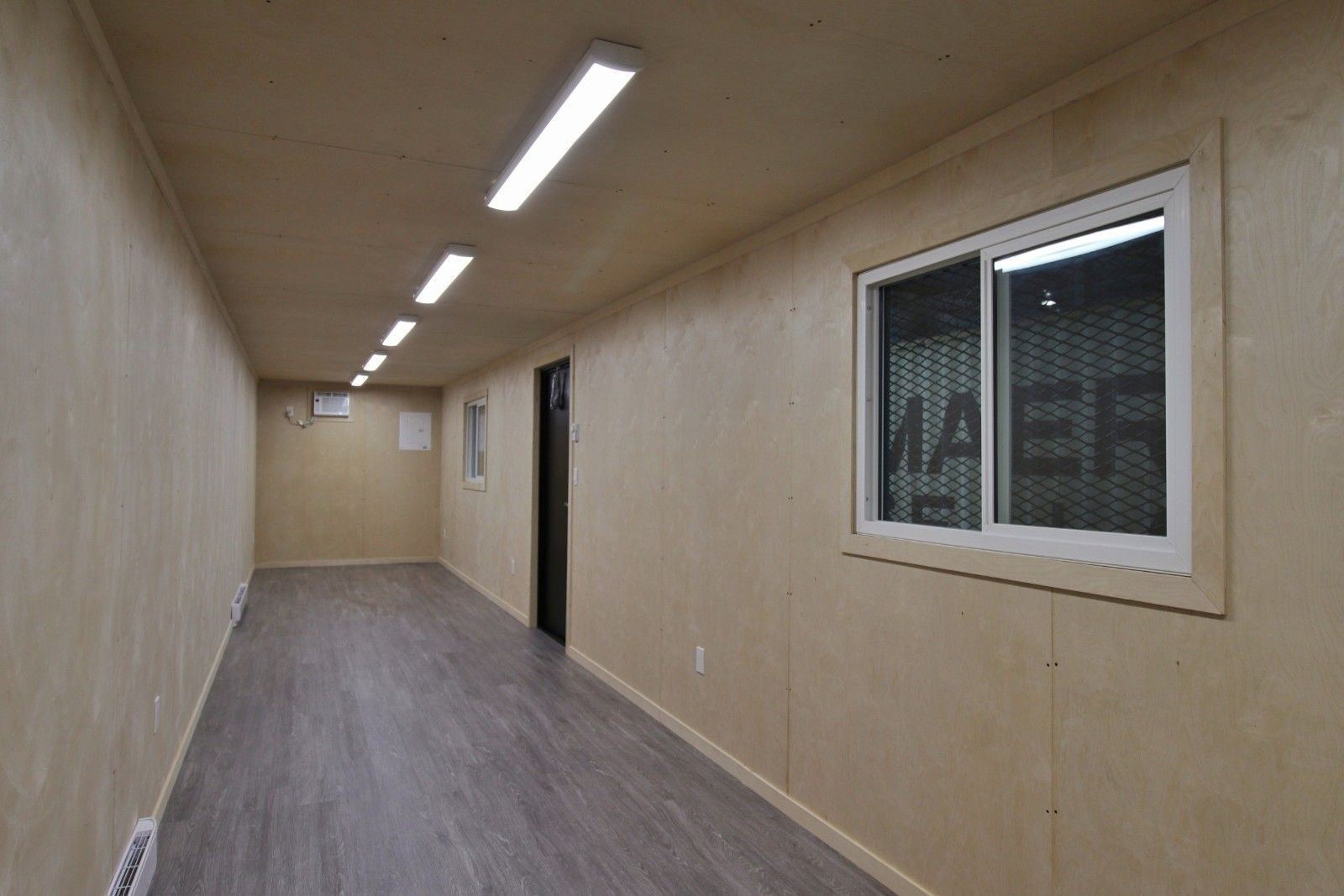 40ft Office Container – Wood Finished - Image 4
