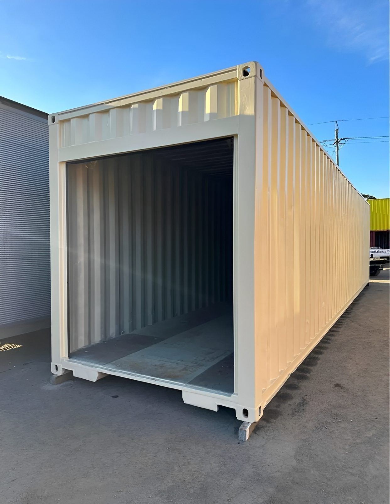 40ft Storage Container With Roll-Up Door - Image 3