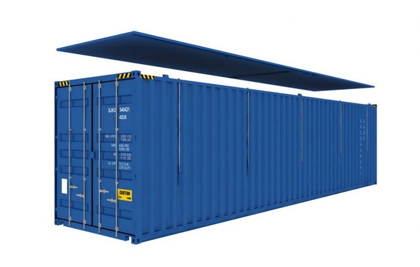40Ft X 8Ft New And Used Shipping Container Open Top