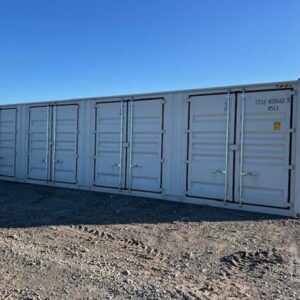 40ft Shipping Container with Four Side Doors One Trip