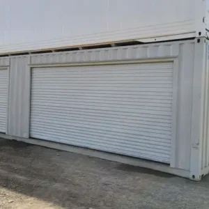 40ft Shipping Container Two Side Roll-Up Doors