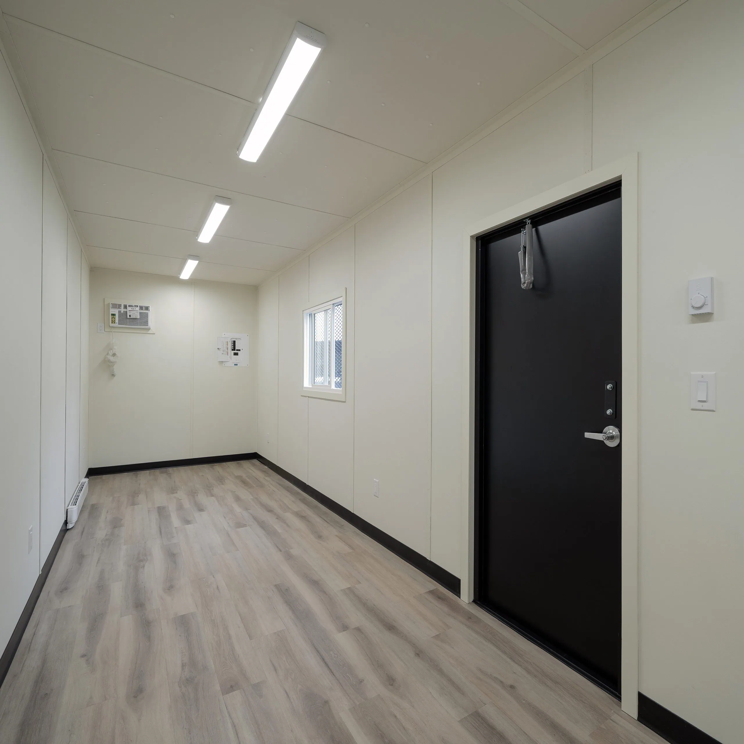 40’HC Office Container – Vinyl Drywall Finished - Image 4