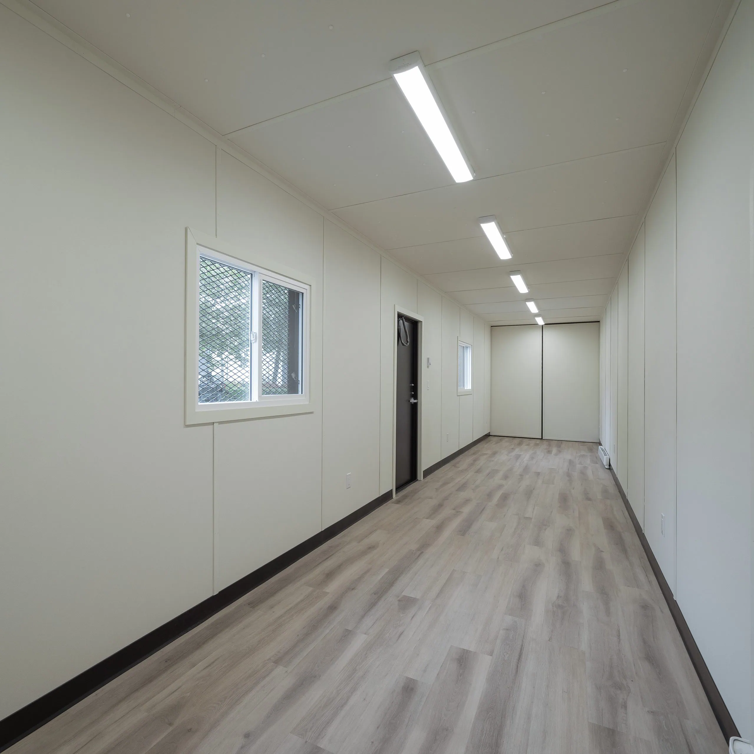 40’HC Office Container – Vinyl Drywall Finished - Image 2