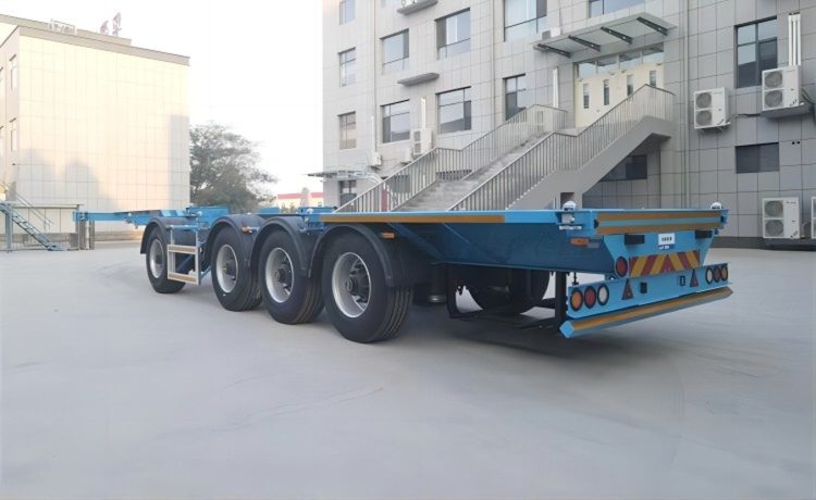45ft 4 Axle Skeletal Container Trailer - Image 3