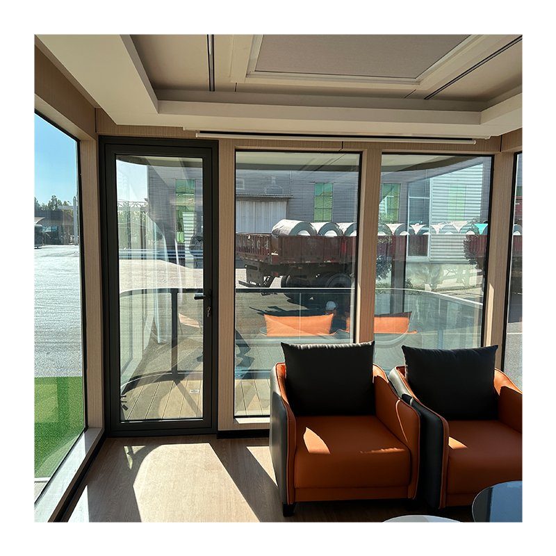 Outdoor Eco Capsule House Luxury Pod Prefabricated Capsule Hotel Capsule Room Prefab Cabin Container House - Image 5