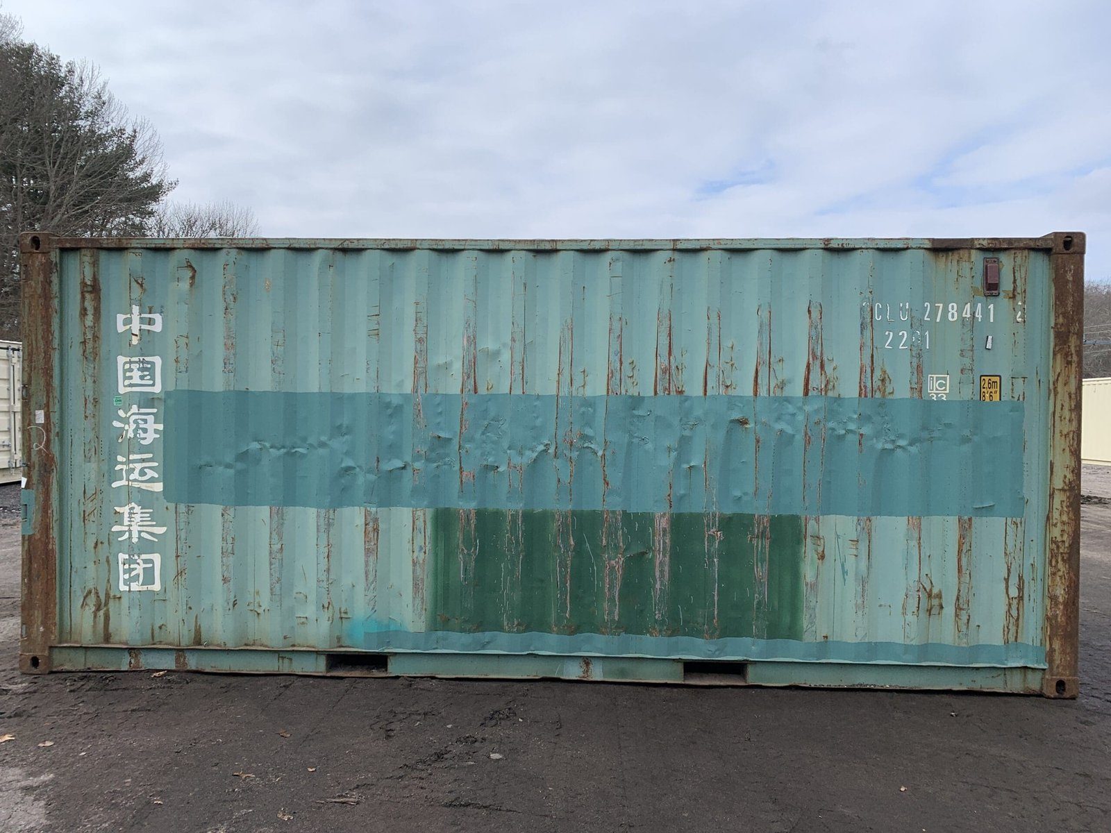 Used 20ft x 8ft Green Shipping / Storage Container - Image 9
