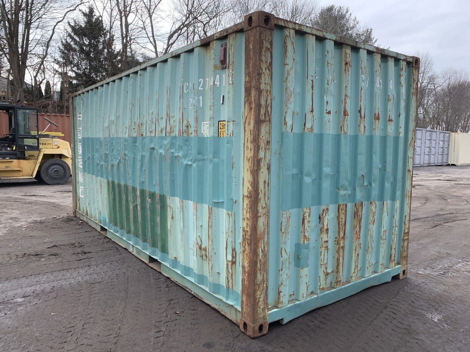 Used 20ft x 8ft Green Shipping / Storage Container - Image 10