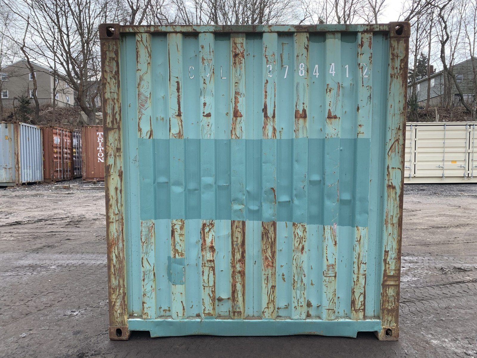 Used 20ft x 8ft Green Shipping / Storage Container - Image 8