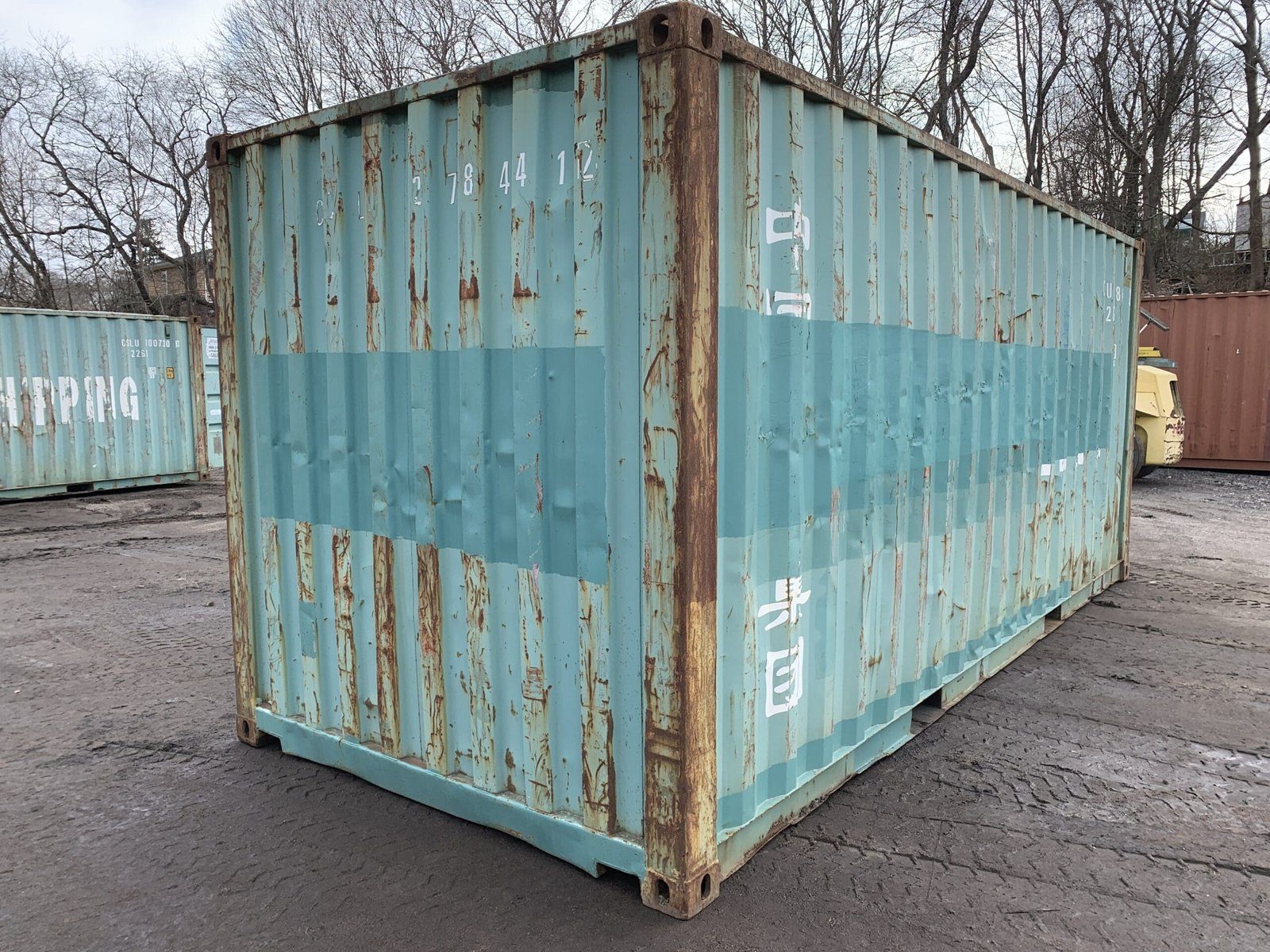 Used 20ft x 8ft Green Shipping / Storage Container - Image 7
