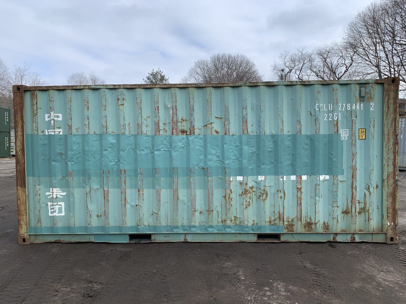 Used 20ft x 8ft Green Shipping / Storage Container - Image 6
