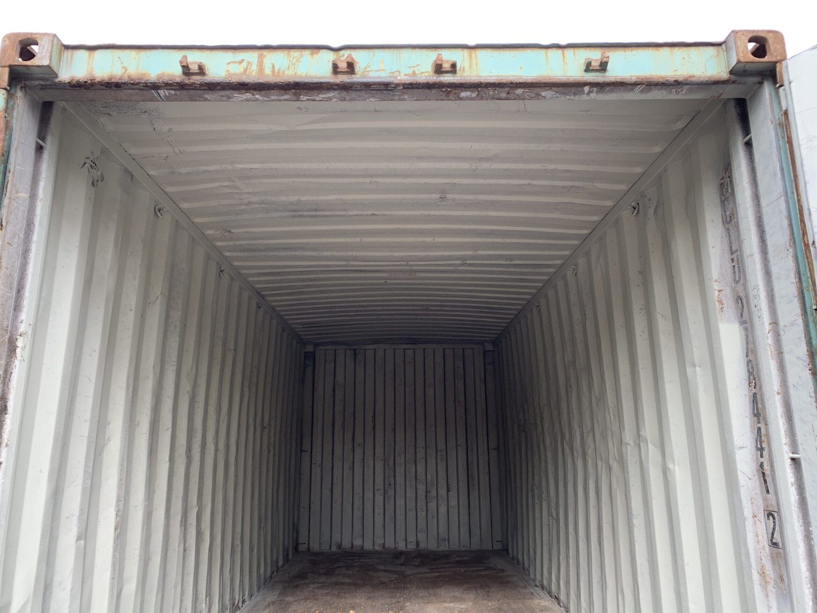Used 20ft x 8ft Green Shipping / Storage Container - Image 4