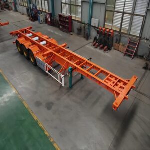 45ft 3-Axle Skeletal Container Trailer